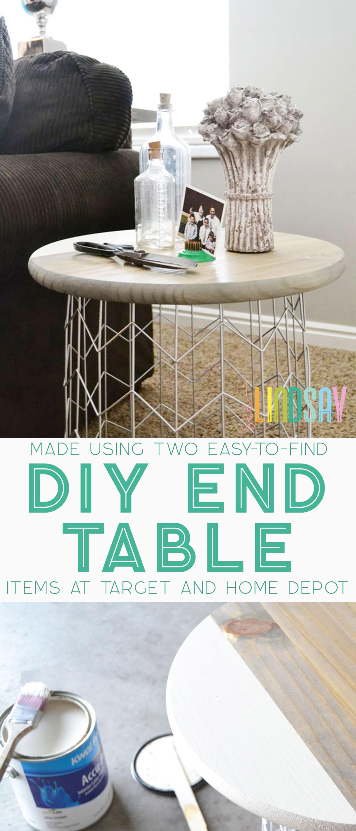 diy end table Pinterest