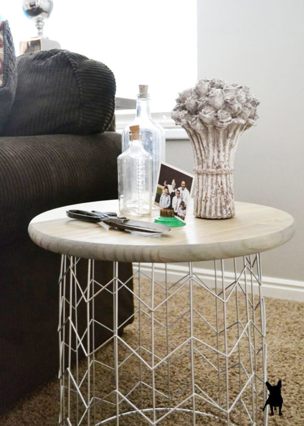 DIY Side Table That You Can Make In Less Than An Hour Create with Two