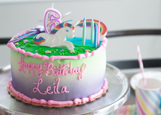 Unicorn birthday cake ideas