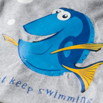 Want to make your own Finding Dory t-shirt. I'll show you how to layer iron-on vinyl that was cut with my Cricut. Get the cut file here too!