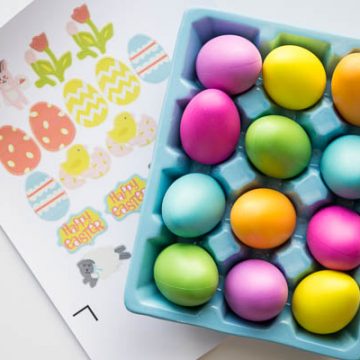 Create customized Easter Eggs using your Cricut Explore and the Print Then Cut Method