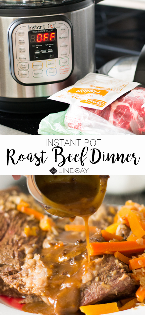 Instant Pot Sunday Roast Beef Dinner - seeLINDSAY