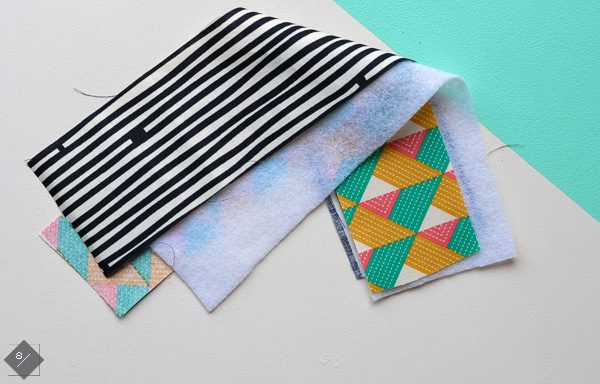 Create your own summer DIY popsicle holders using scrap fabric