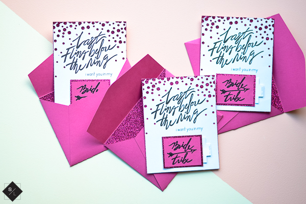 Use the Cricut Maker free projects to create a Bachelorette Party