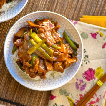 Create this easy Mongolian Beef Recipe using P.F. Chang’s Home Menu® sauces