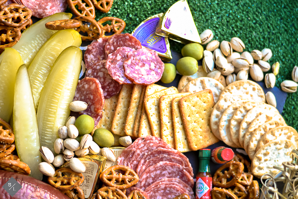 easy charcuterie board for appetizers