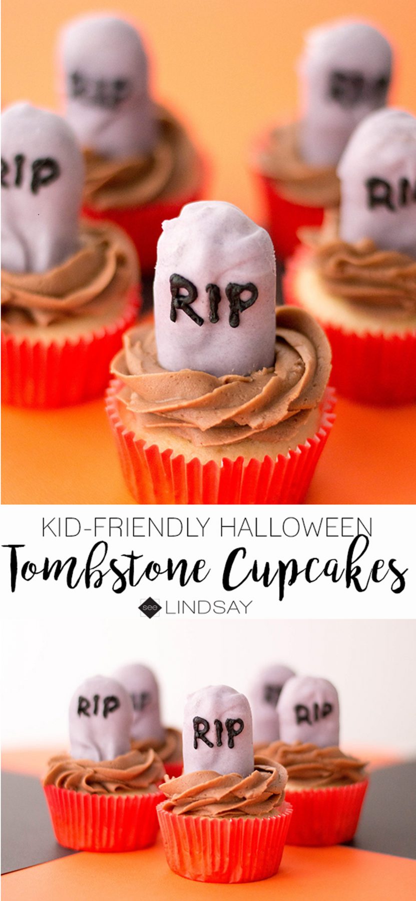 tombstone cupcakes
