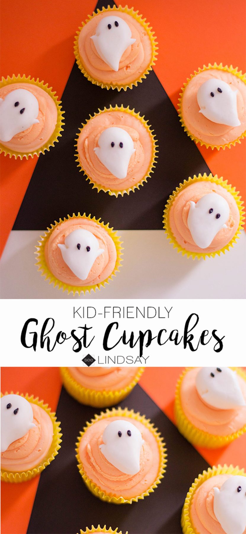 how to make ghost cupcakes
