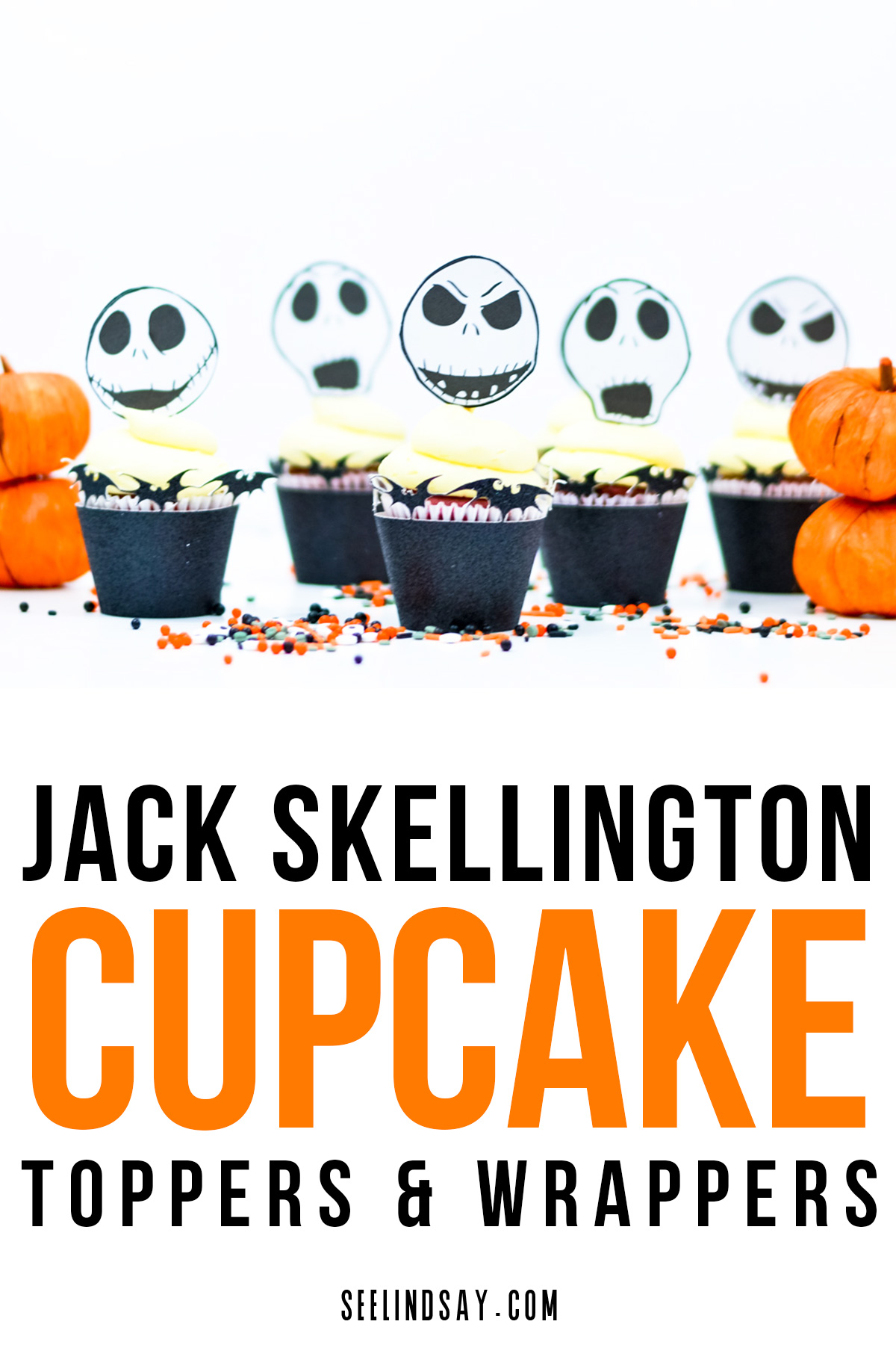 jack skellington cupcakes