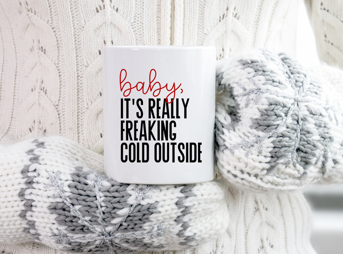 Download Baby It's Cold Outside | FREE Chrismtas SVG Files | seeLINDSAY