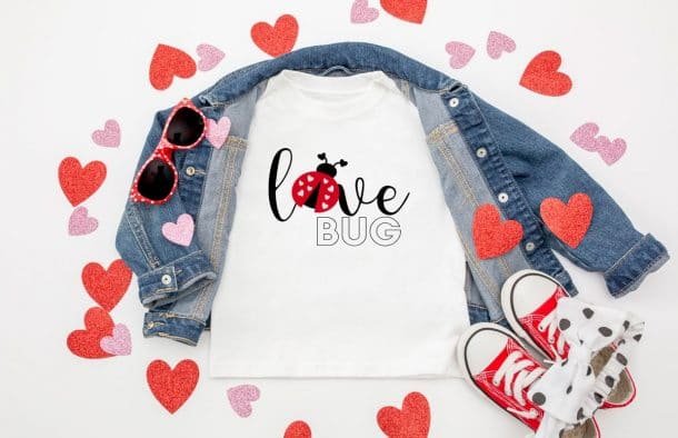 Download DIY Love Bug T-Shirt - Plus 15 FREE Valentine SVG Files ...