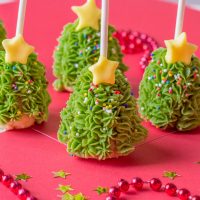 christmas cake pops