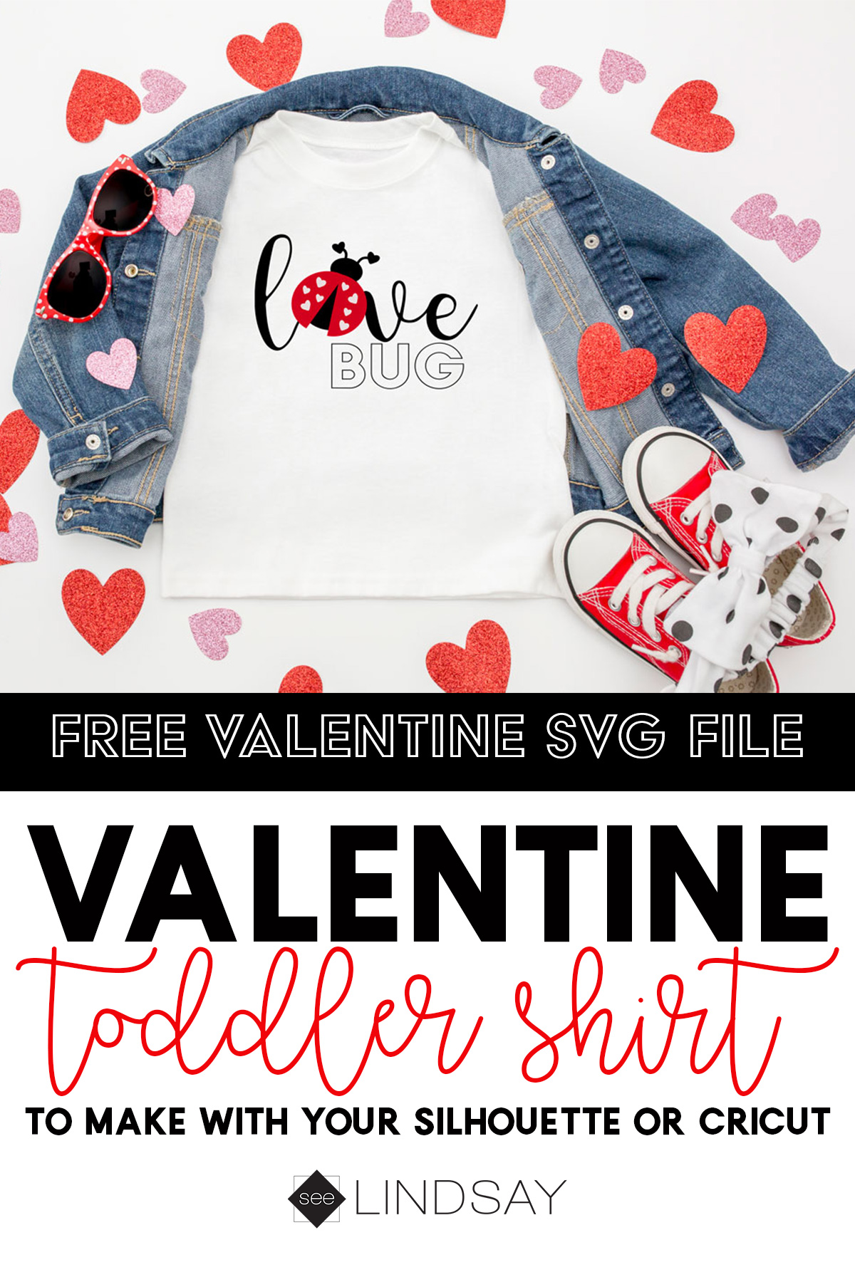 Download DIY Love Bug T-Shirt - Plus 15 FREE Valentine SVG Files ...