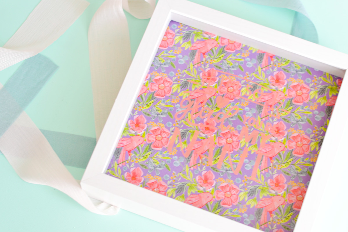 Download Mothers Day Shadow Box using your Cricut | seeLINDSAY