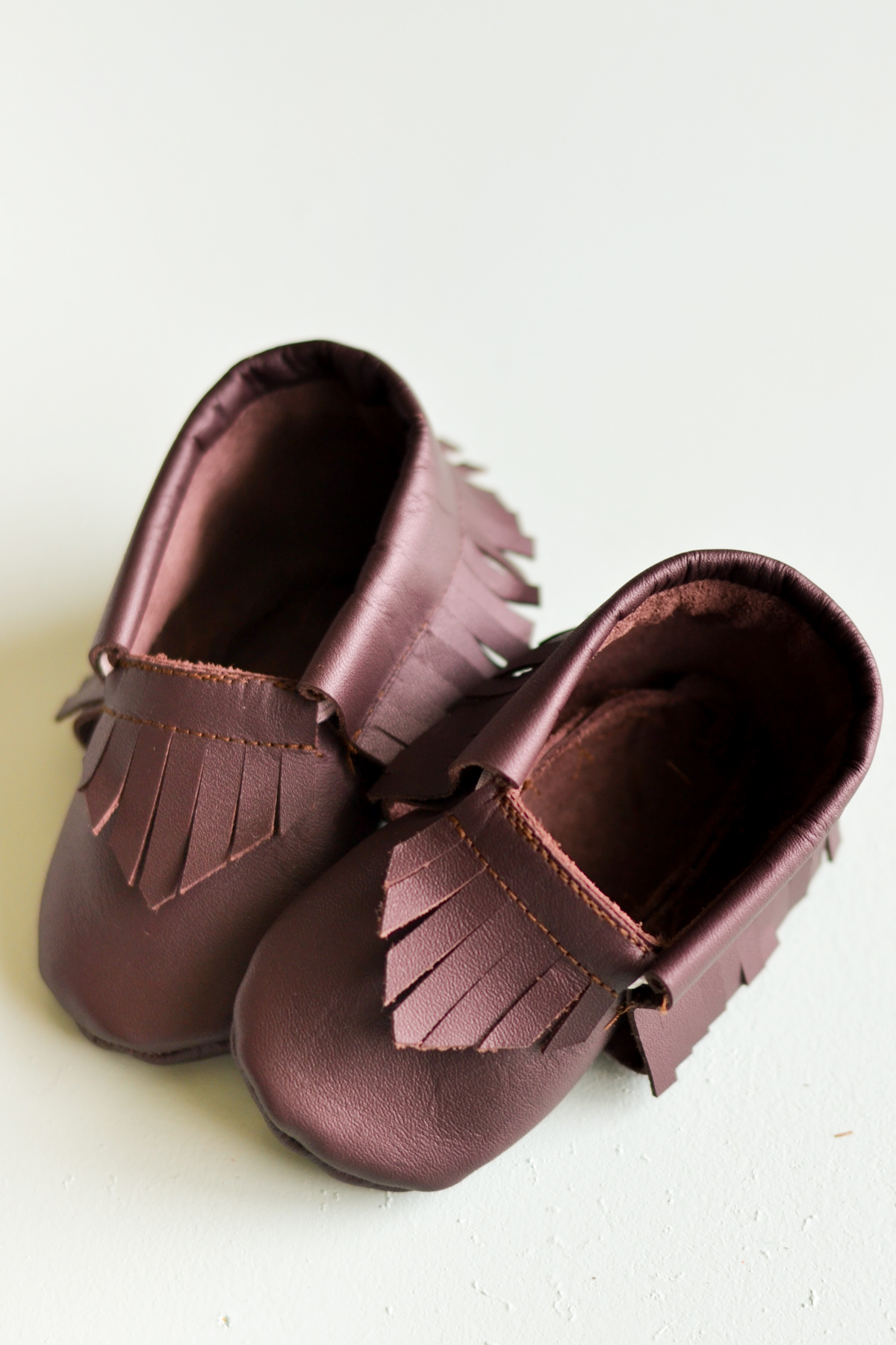 cricut leather moccasins