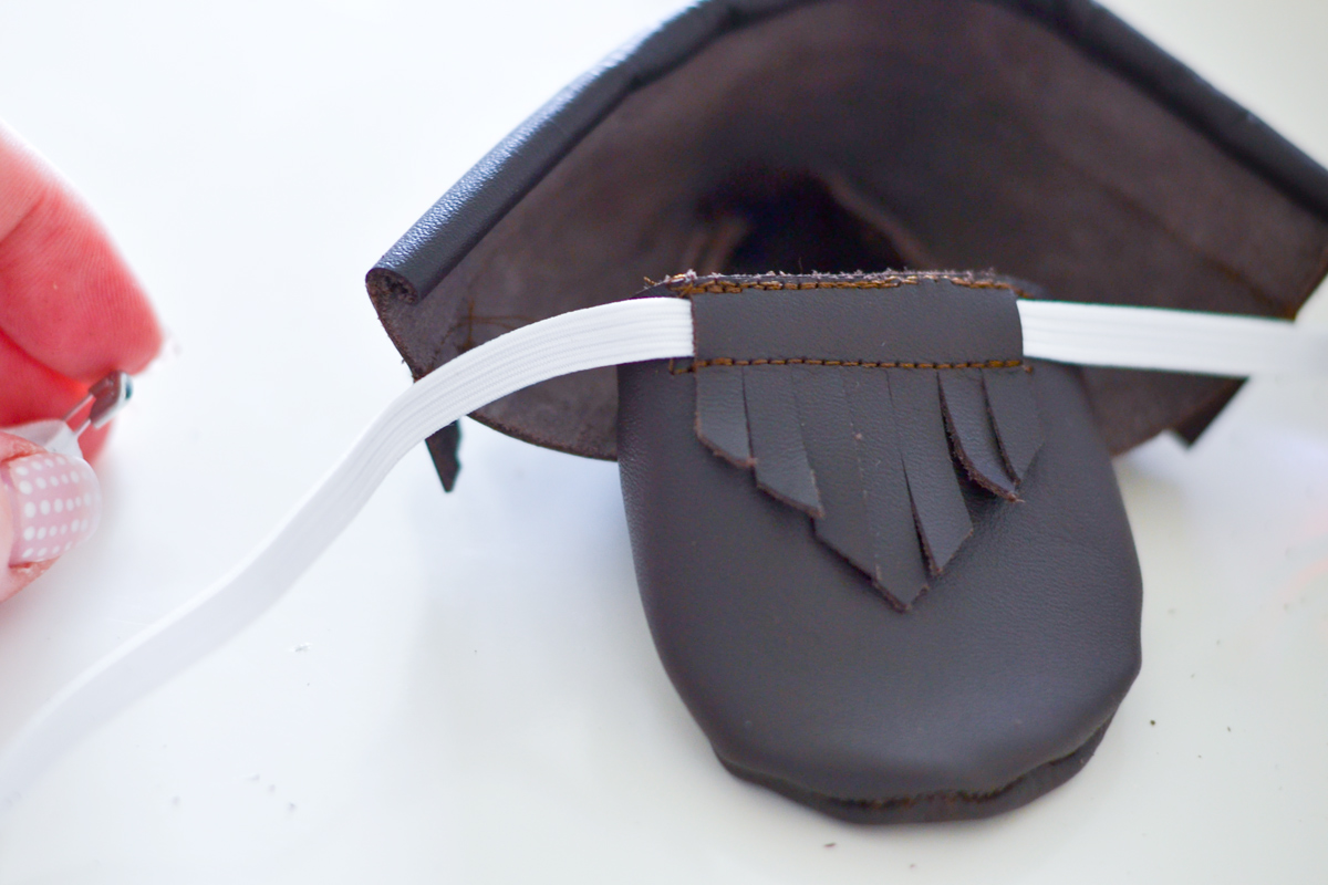 make your own leather moccasins