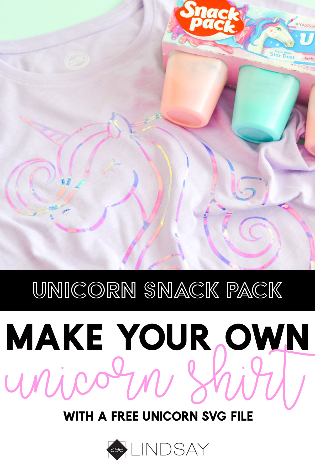 A Trendy Childs T Shirt And A Free Unicorn Svg File Seelindsay