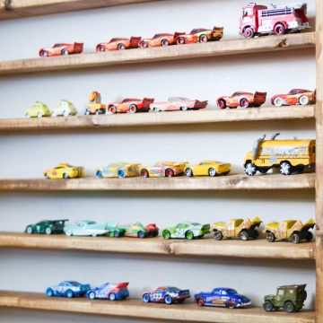 Wall Display Case for Toy Cars
