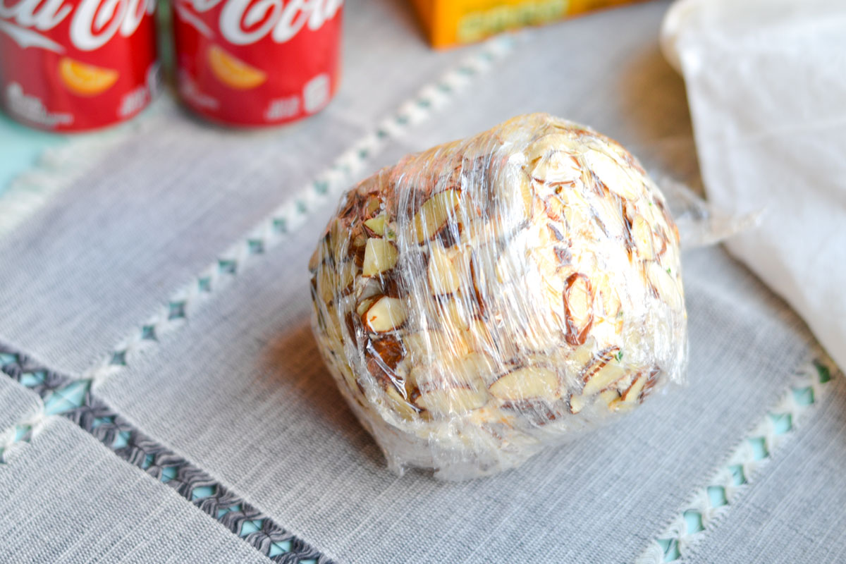 how to wrap a cheese ball