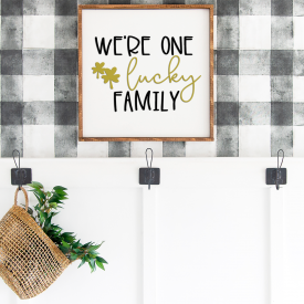 family svg on wood