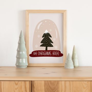 Oh Christmas Tree printable