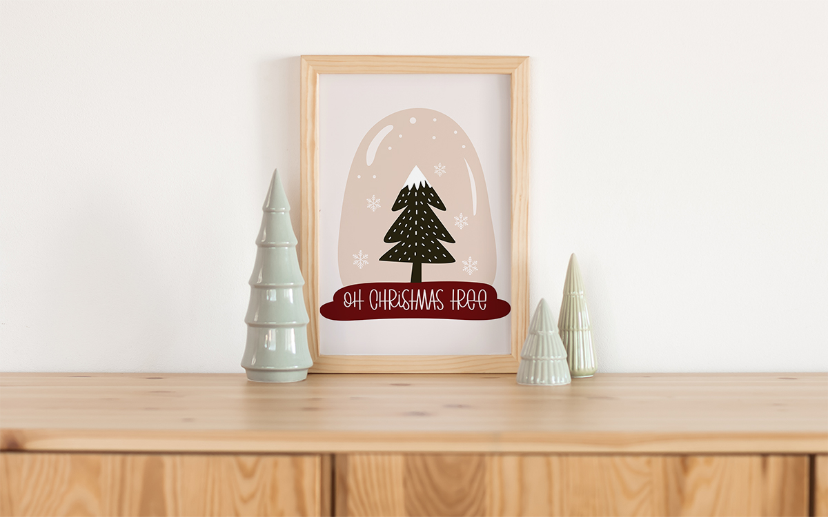Oh Christmas Tree Print