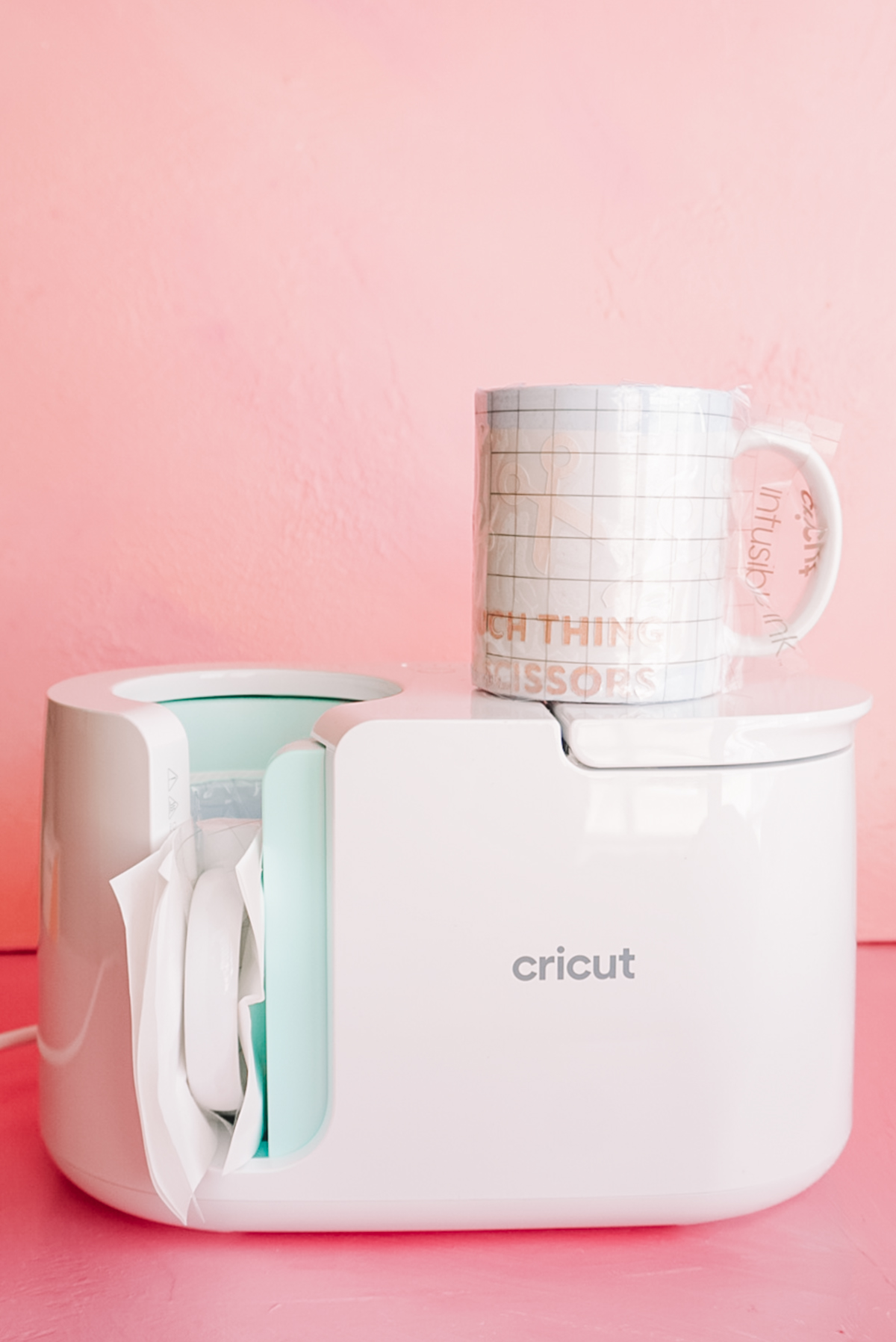 cup in cricut mug press